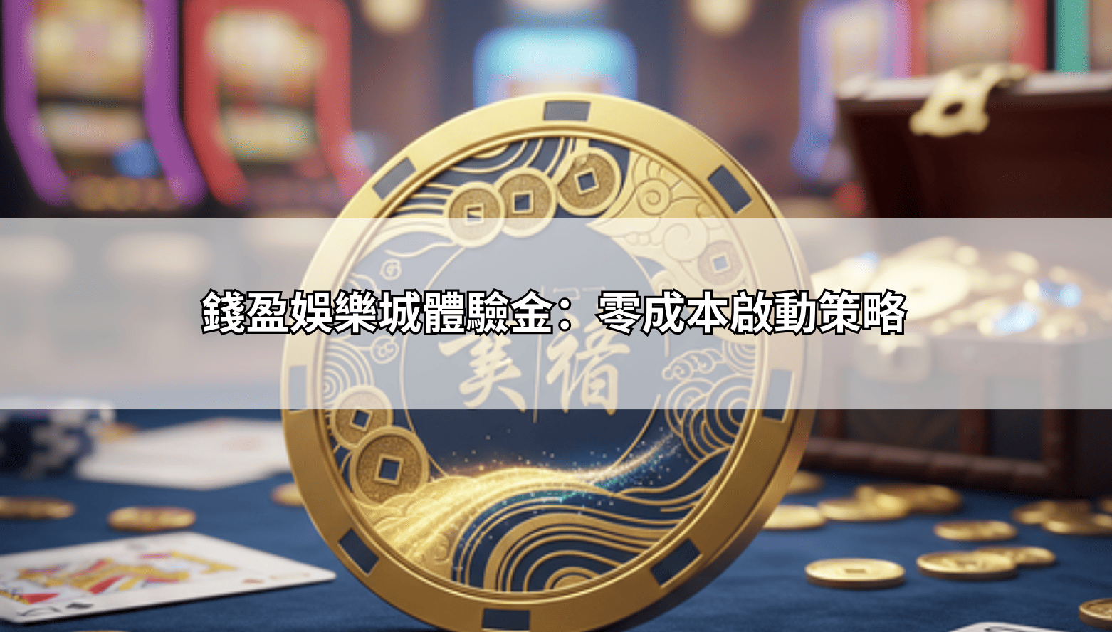 錢盈娛樂城體驗金:零成本啟動策略